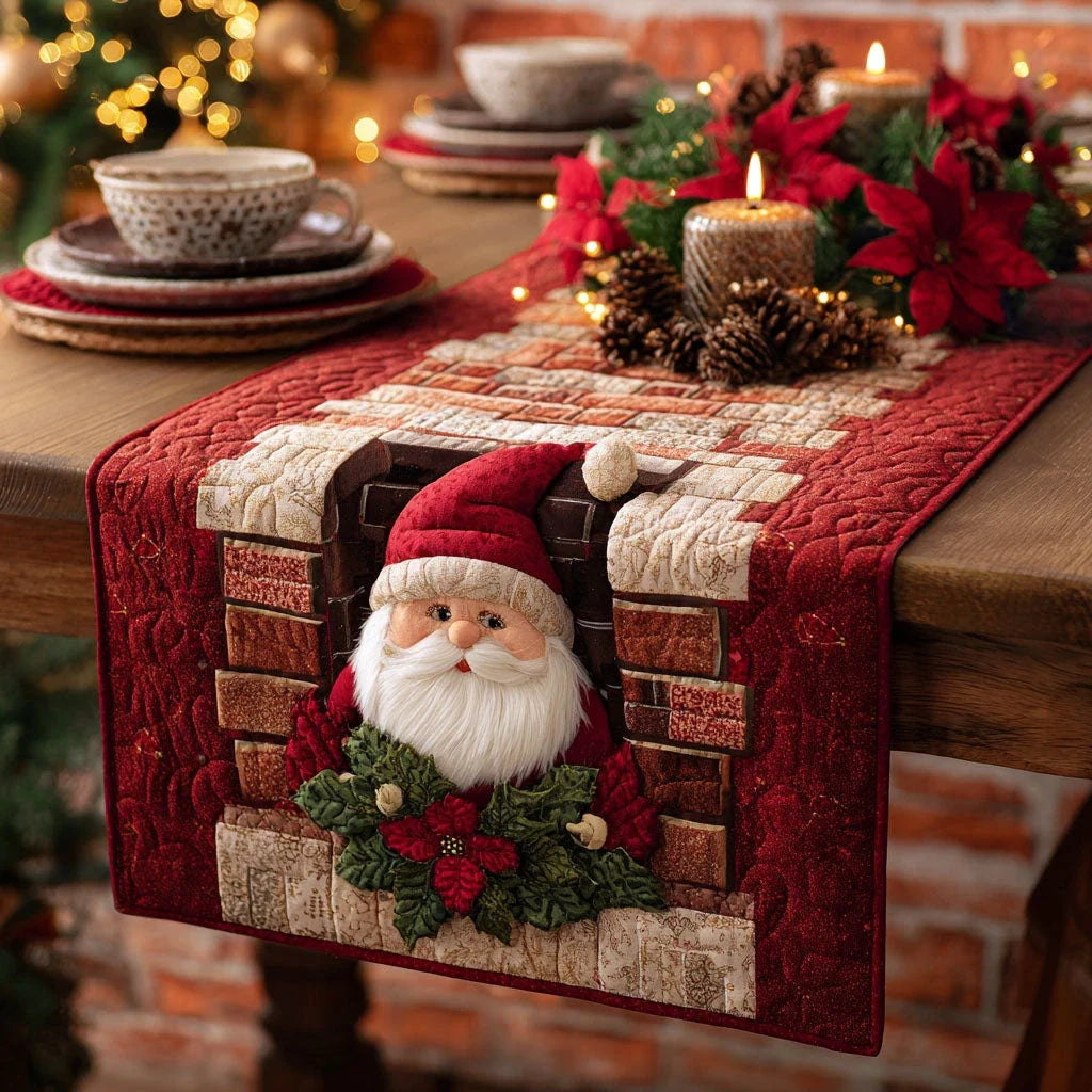Bricklight Cheer Quilted Table Runner