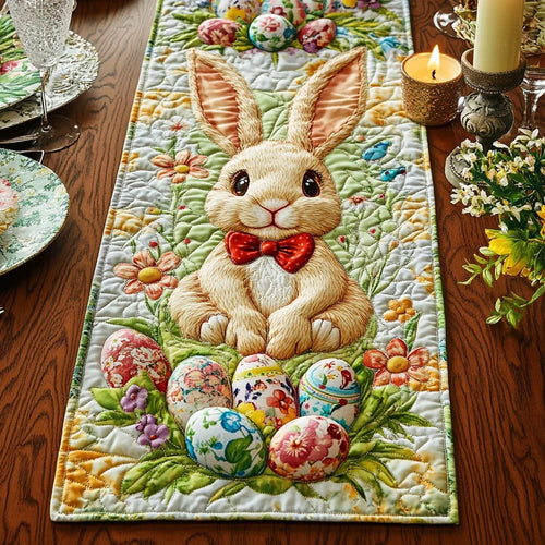 Bunny Bliss Quilted Table Runner