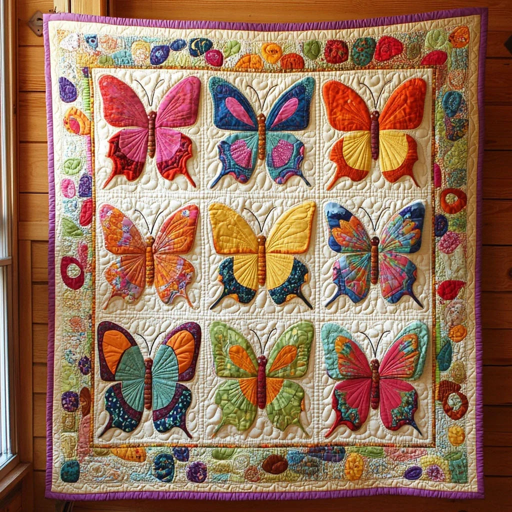 Butterfly Album Quilt Blanket