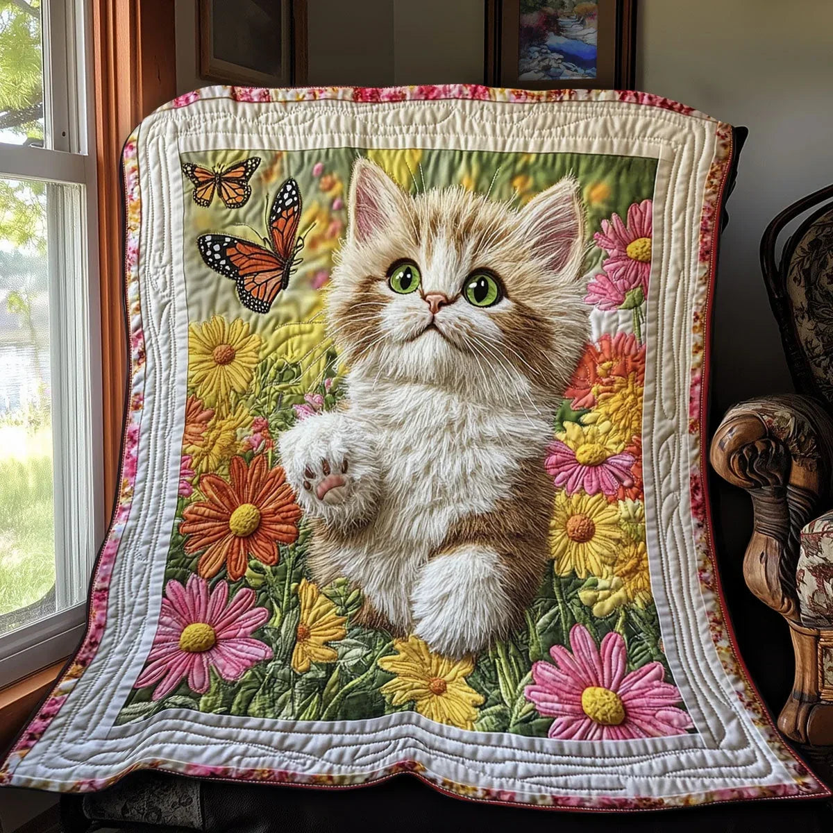 Butterfly Chase Quilt Blanket