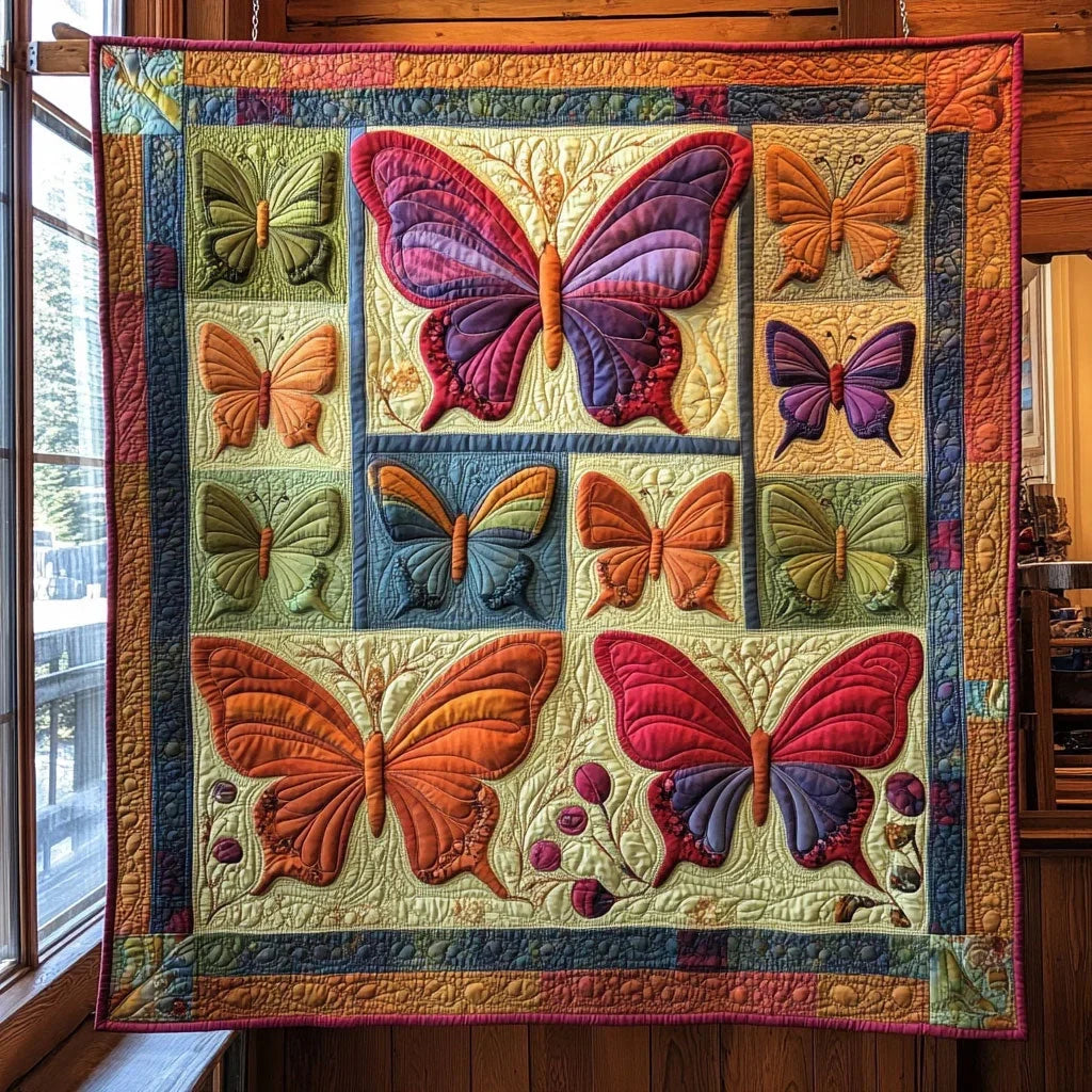 Butterfly Collection Quilt Blanket