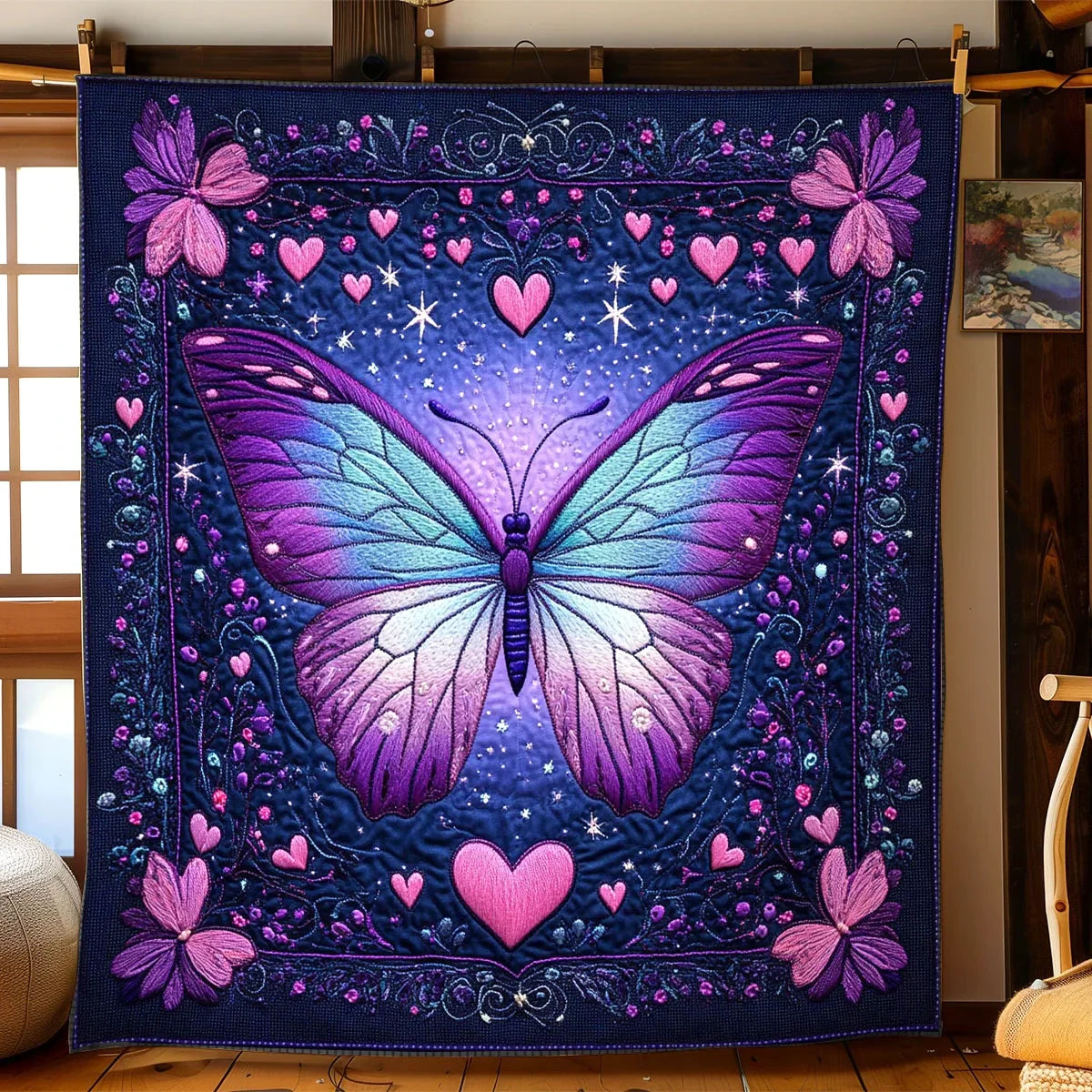 Butterfly Dream Quilt Blanket