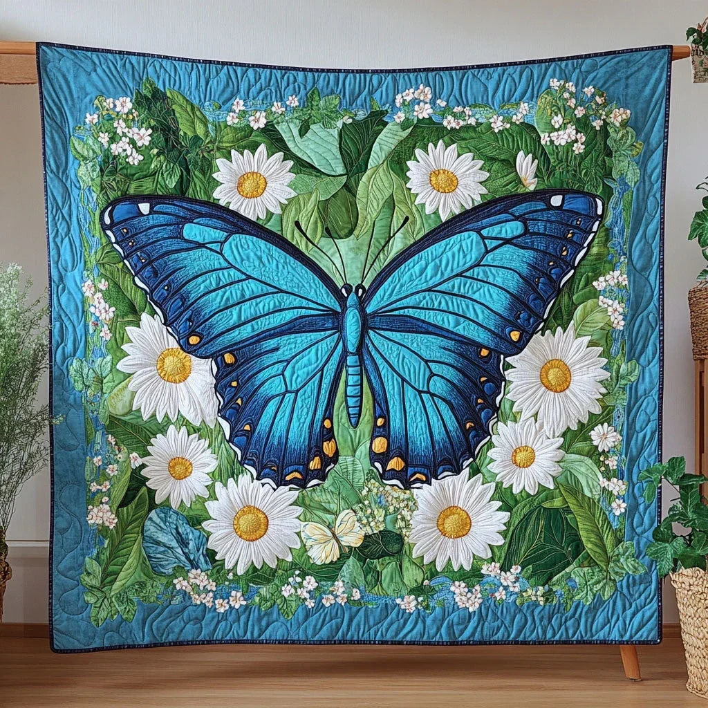 Butterfly Garden Quilt Blanket