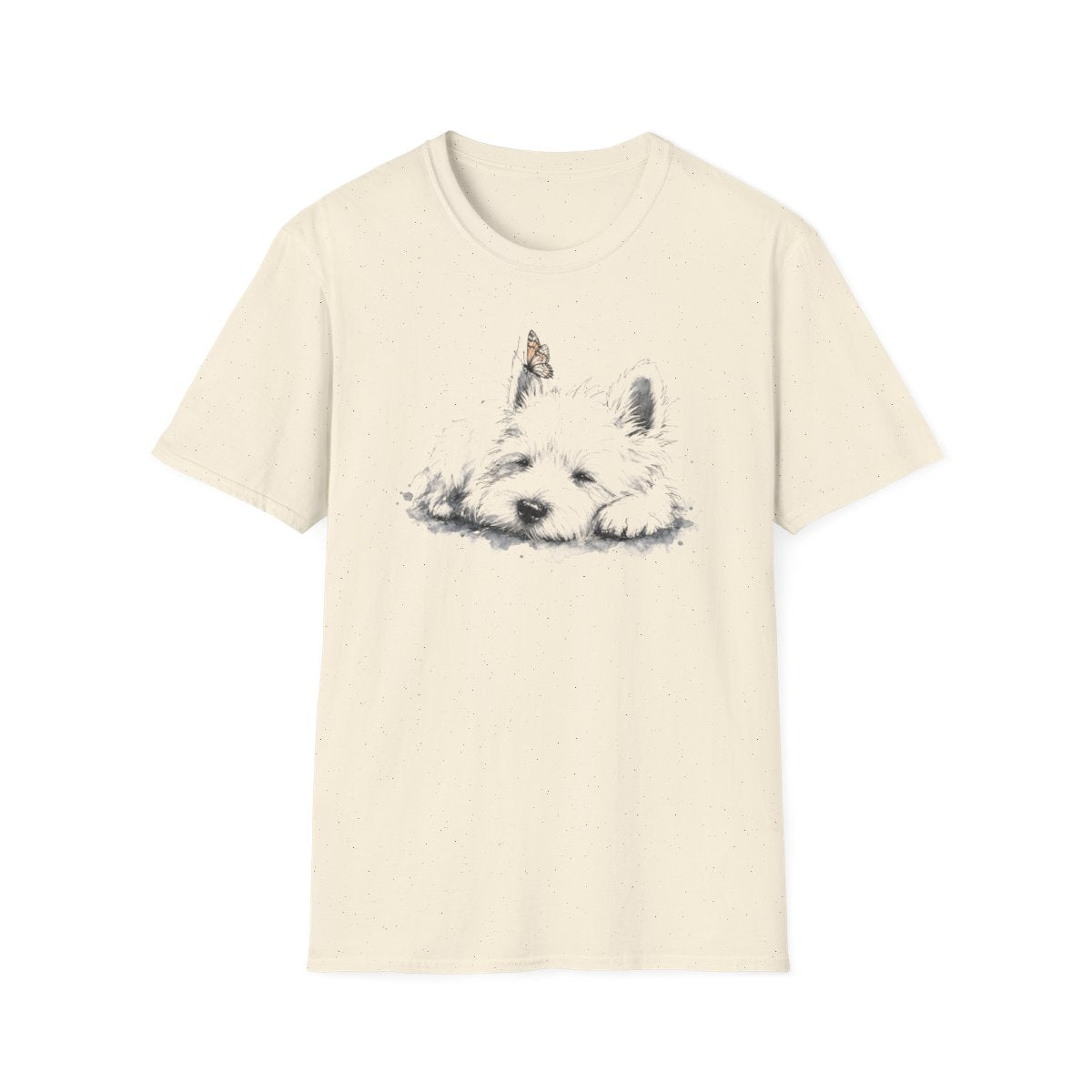Butterfly Nap Westie Tee
