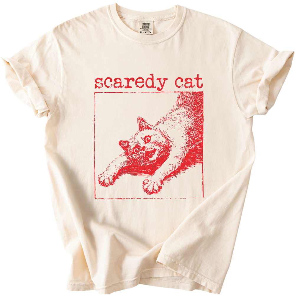 Scaredy Cat Relaxed Tee