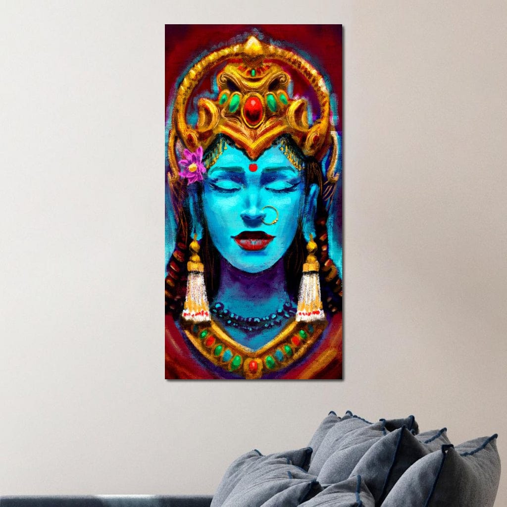 Hindu Goddess Canvas Wall Art