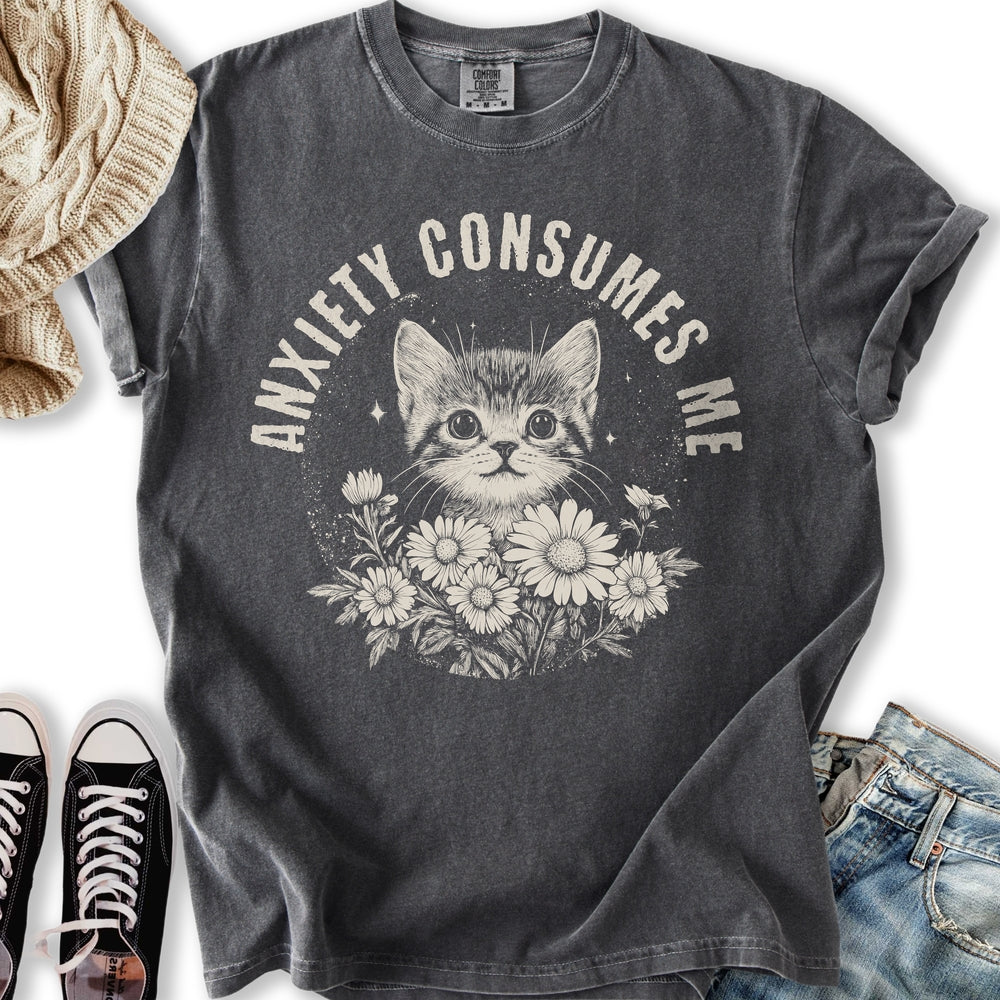 Anxiety Consumes Me Relaxed Tee