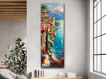 Lake Como Canvas Print – Framed Canvas Art | Italy Wall Art, Ready to Hang