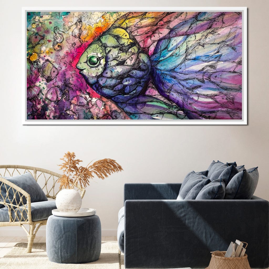 Fishes Canvas Wall Art