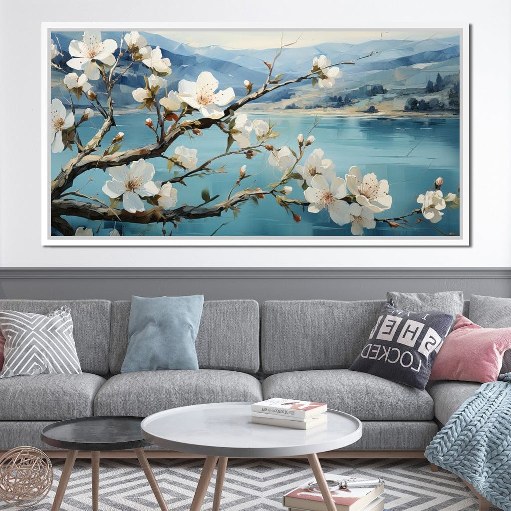 Blooming Almond Tree 1 Canvas Wall Art
