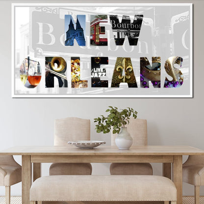 New Orleans Display Canvas Wall Art