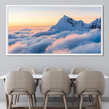 Above the Clouds Canvas Wall Art