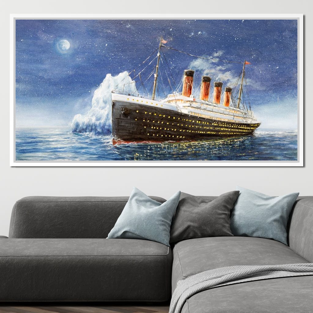 Titanic Canvas Wall Art