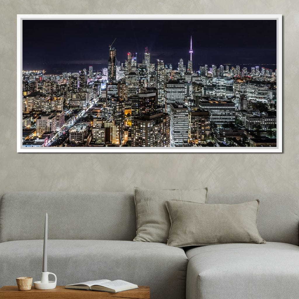 Toronto Skyline Canvas Wall Art
