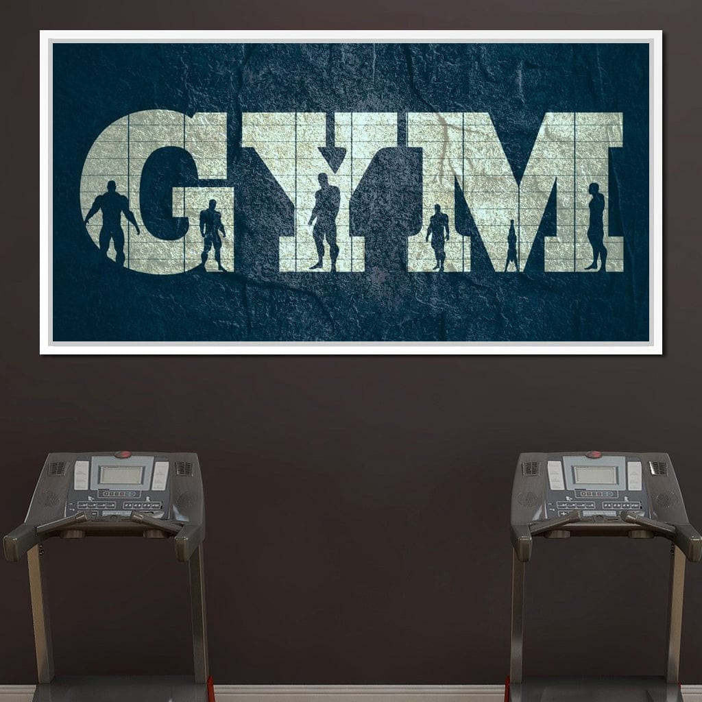Gym Canvas Wall Art
