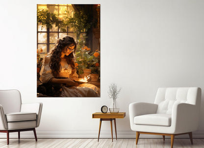 Hestia Canvas Print – Greek Mythology Art | Ready to Hang Gallery Wrapped Cotton Canvas