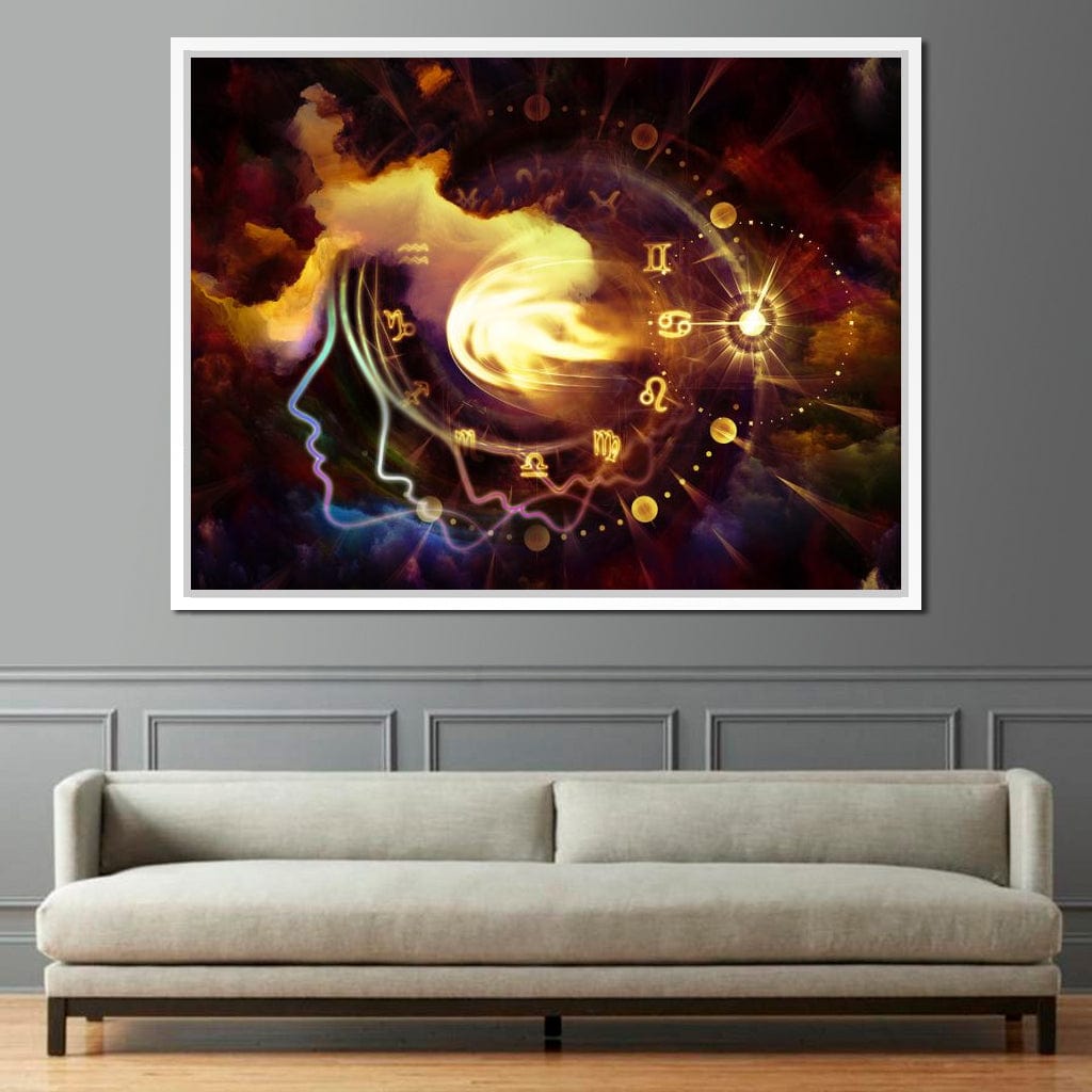 Astrology Profile Canvas Wall Art