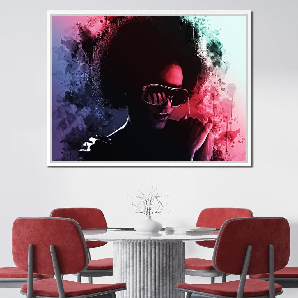 Those Disco Nights Canvas Wall Art