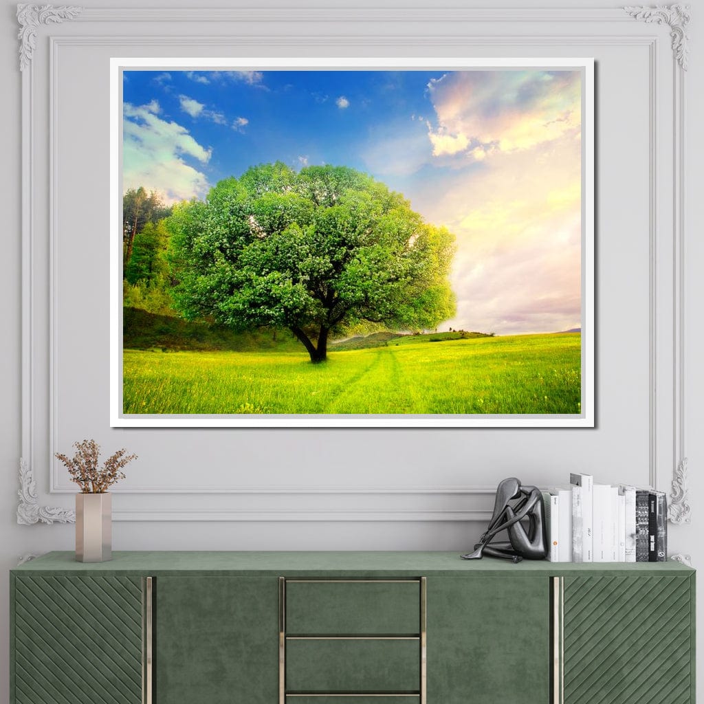 Spring Prairie Canvas Wall Art