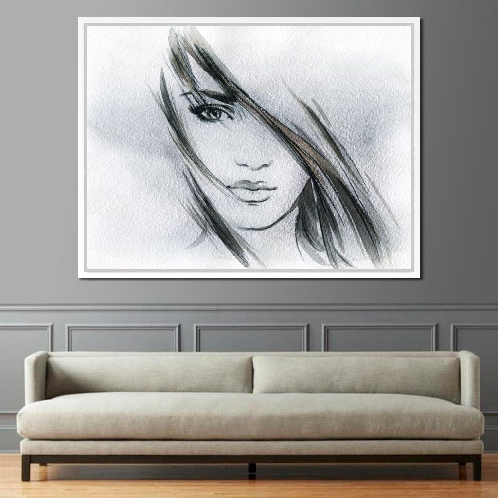 Fanny Portrait Canvas Wall Art