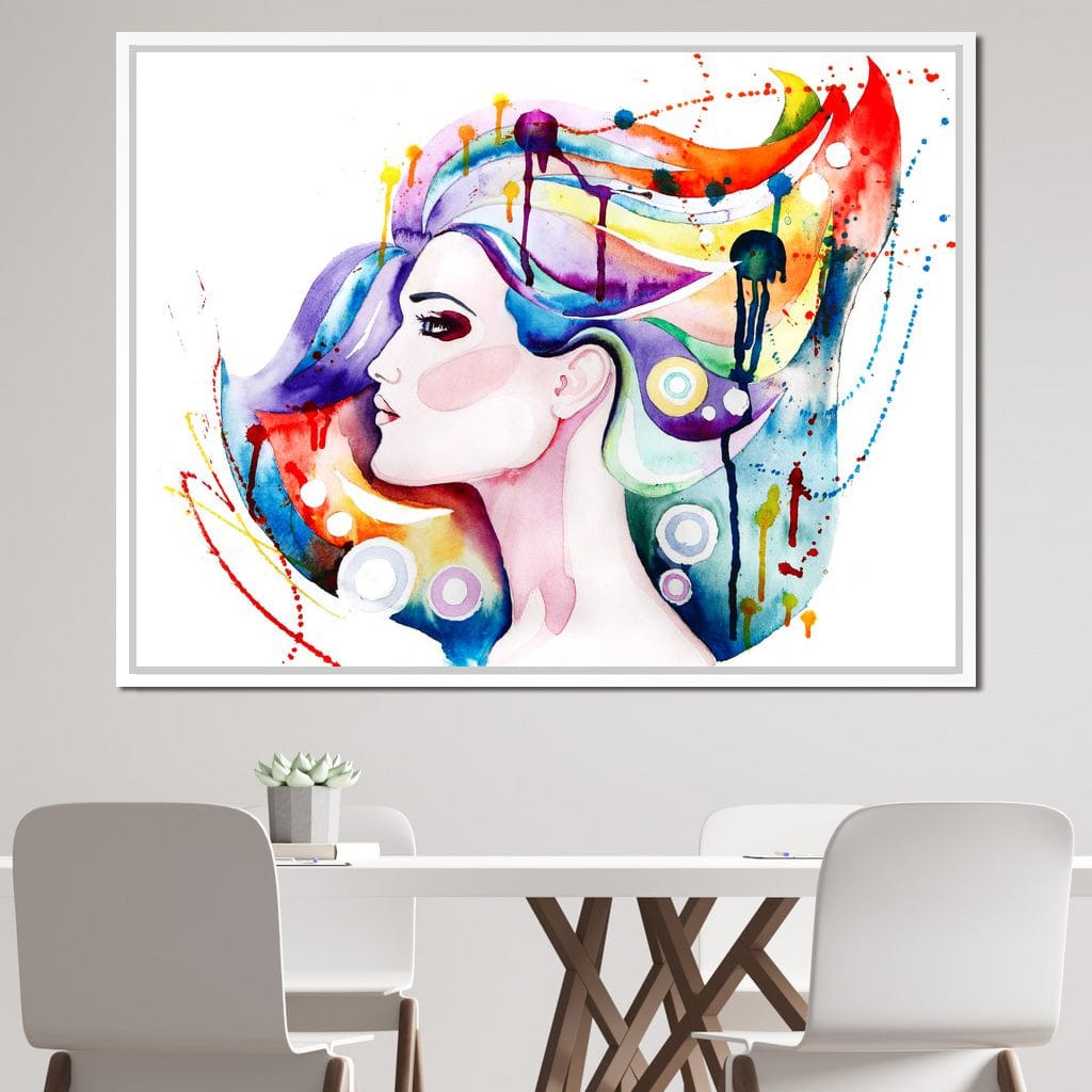 Rosie Portrait Canvas Wall Art