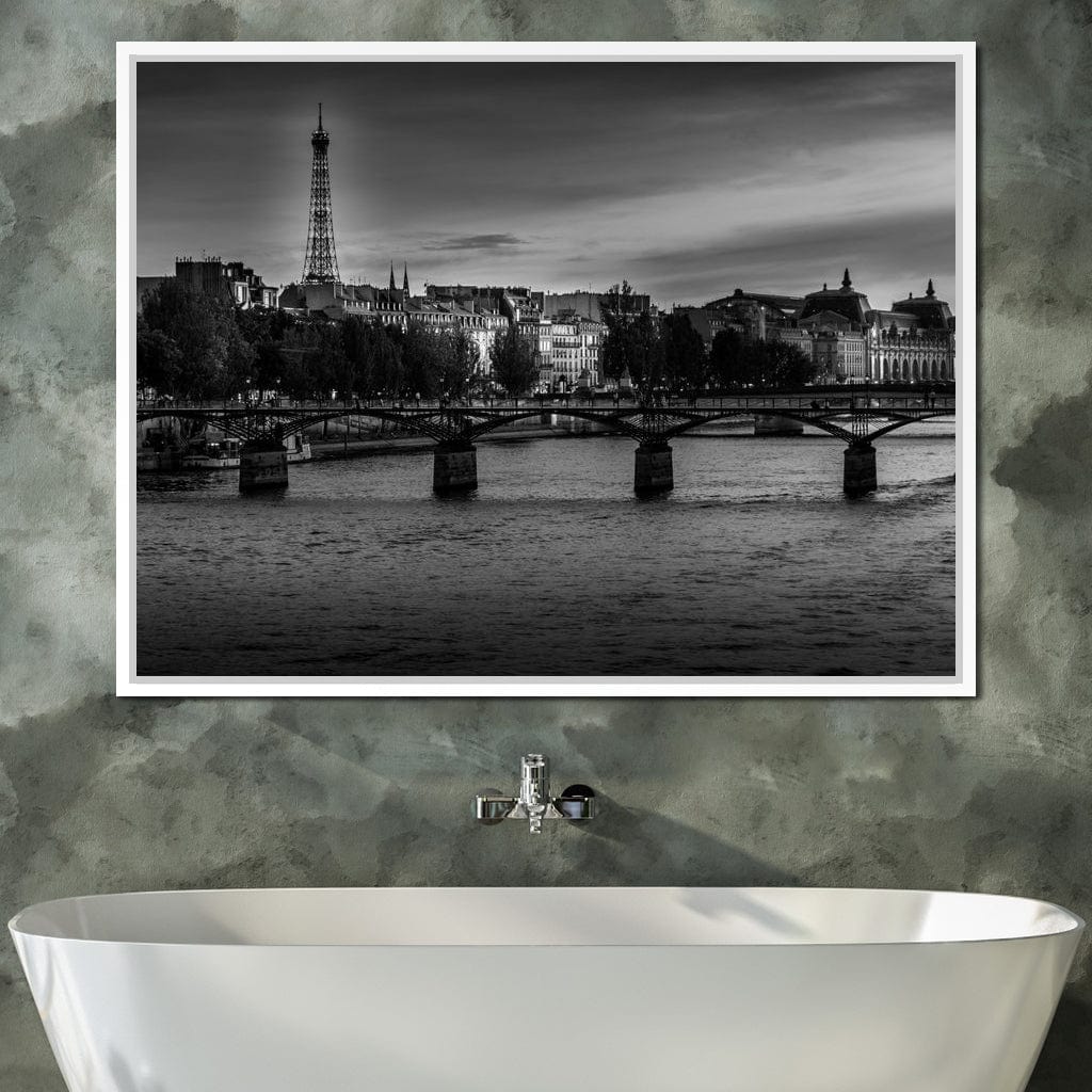 Paris in Black & White 7 Canvas Wall Art