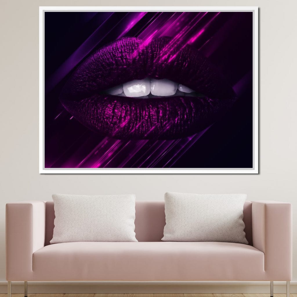 Purple Passion Canvas Wall Art