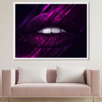 Purple Passion Canvas Wall Art