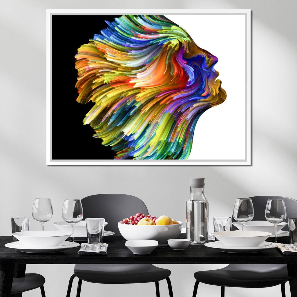 Color Imagination Canvas Wall Art