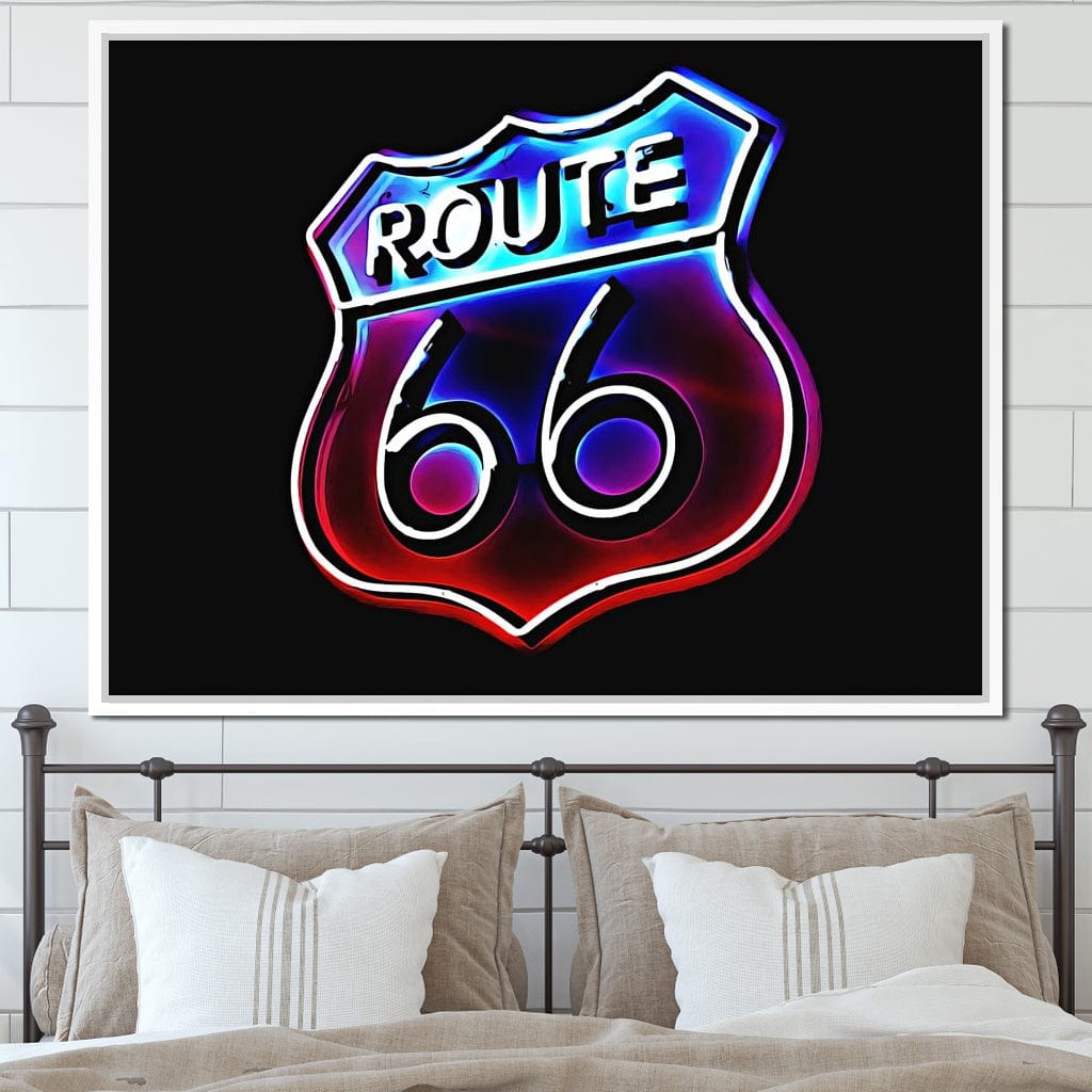 Route 66 Canvas Wall Art
