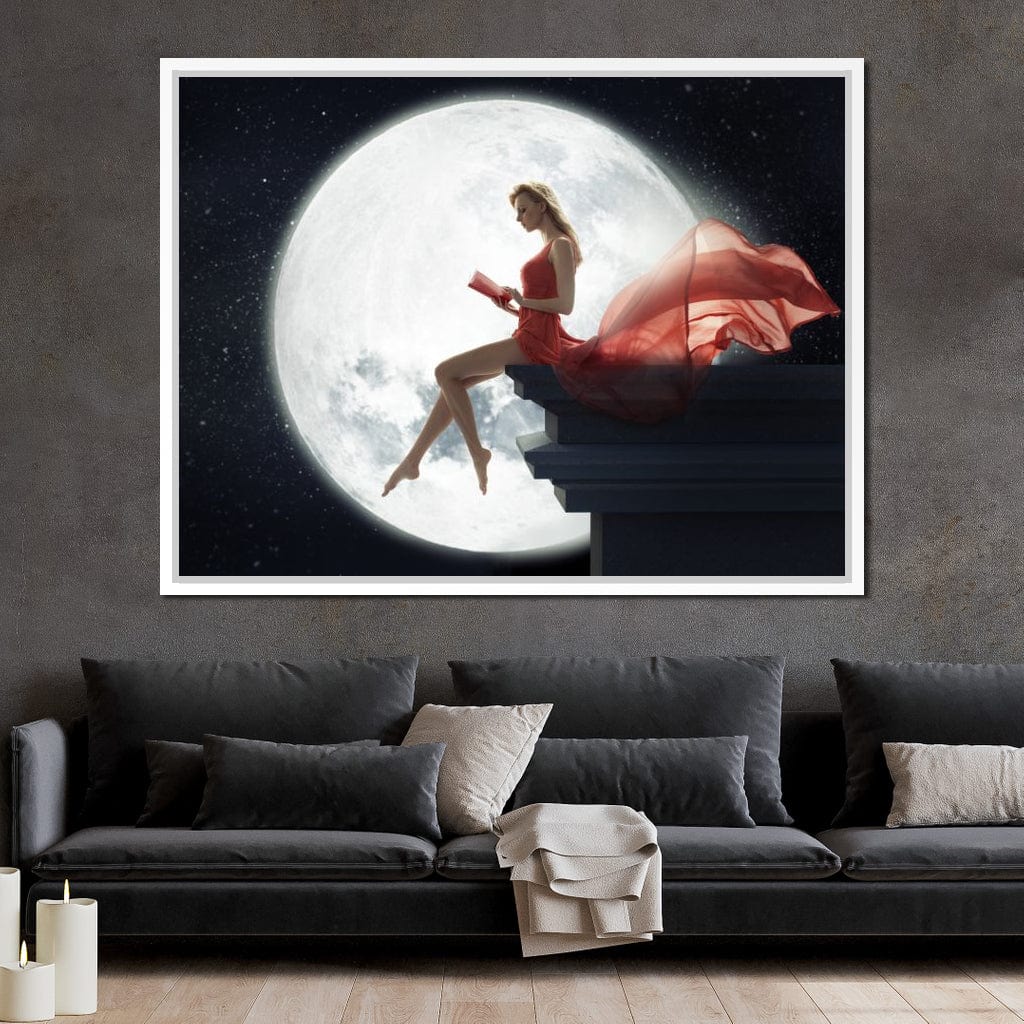 Moon Dreamer Canvas Wall Art