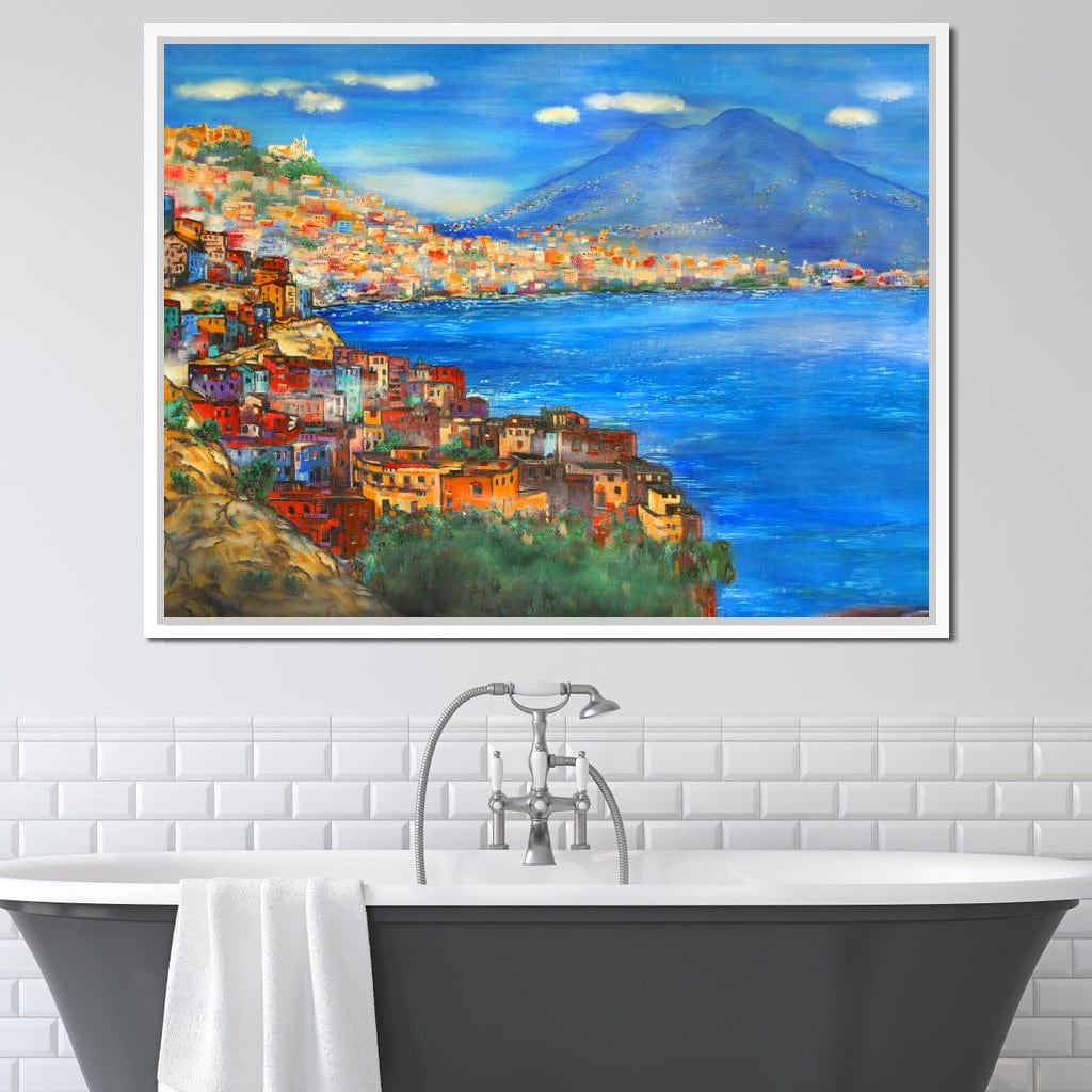 Naples Italy Canvas Wall Art
