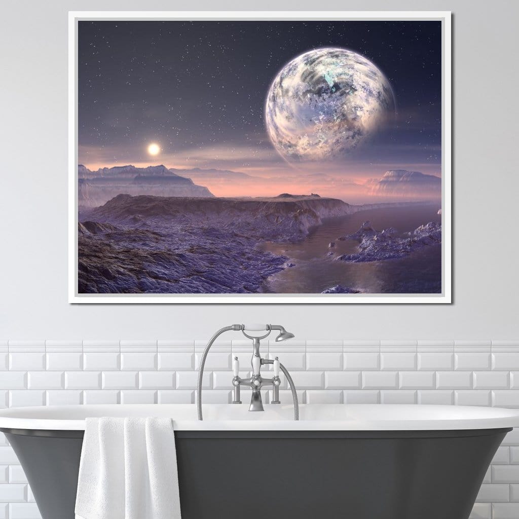 Dust of Chaos Canvas Wall Art