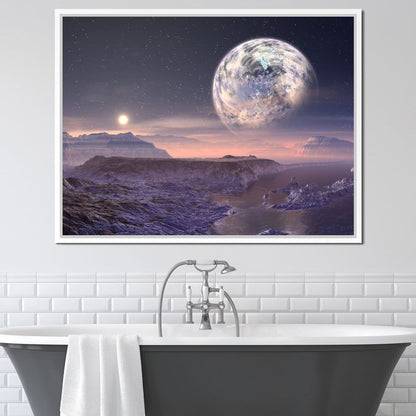 Dust of Chaos Canvas Wall Art
