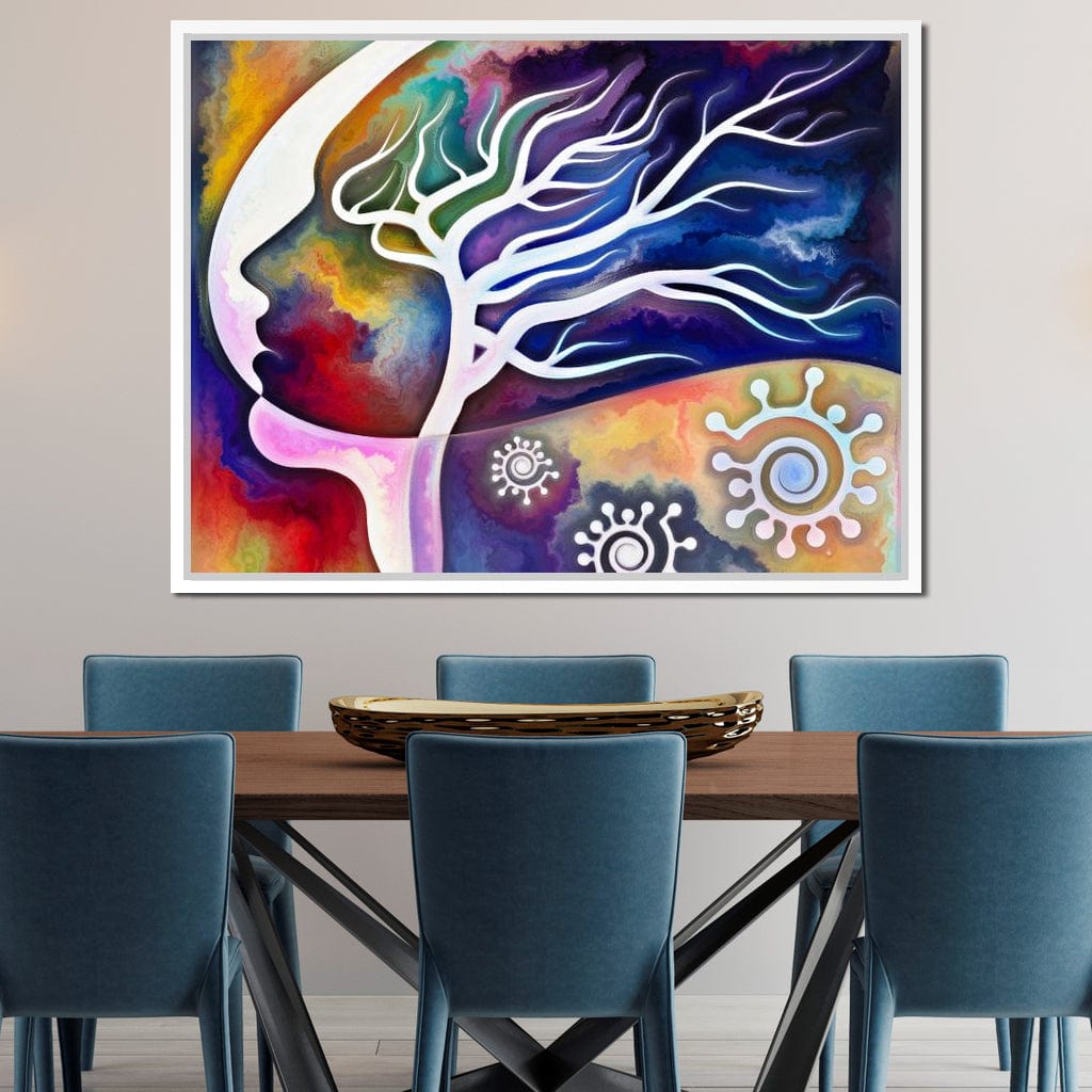 Mind Tree Canvas Wall Art