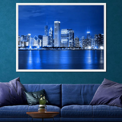 Chicago Skyline Canvas Wall Art