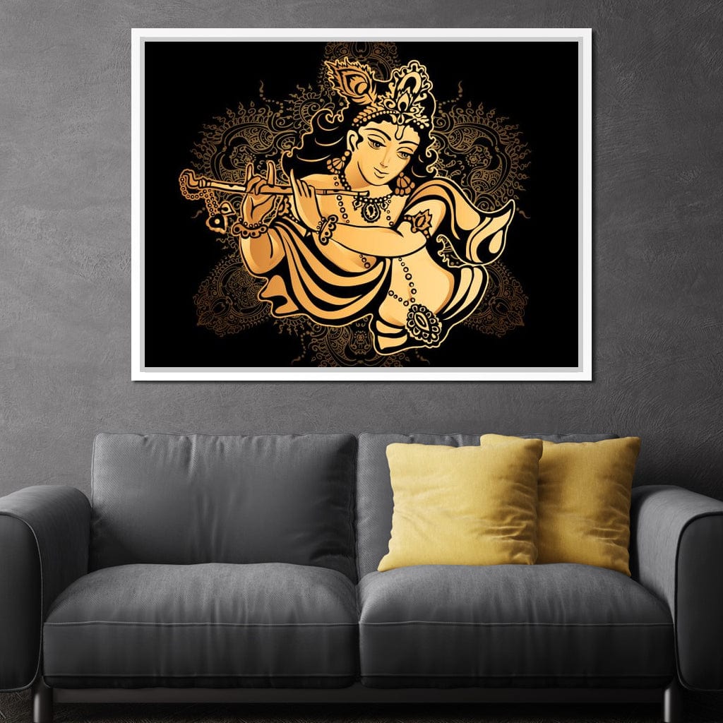 Hare Krishna Canvas Wall Art