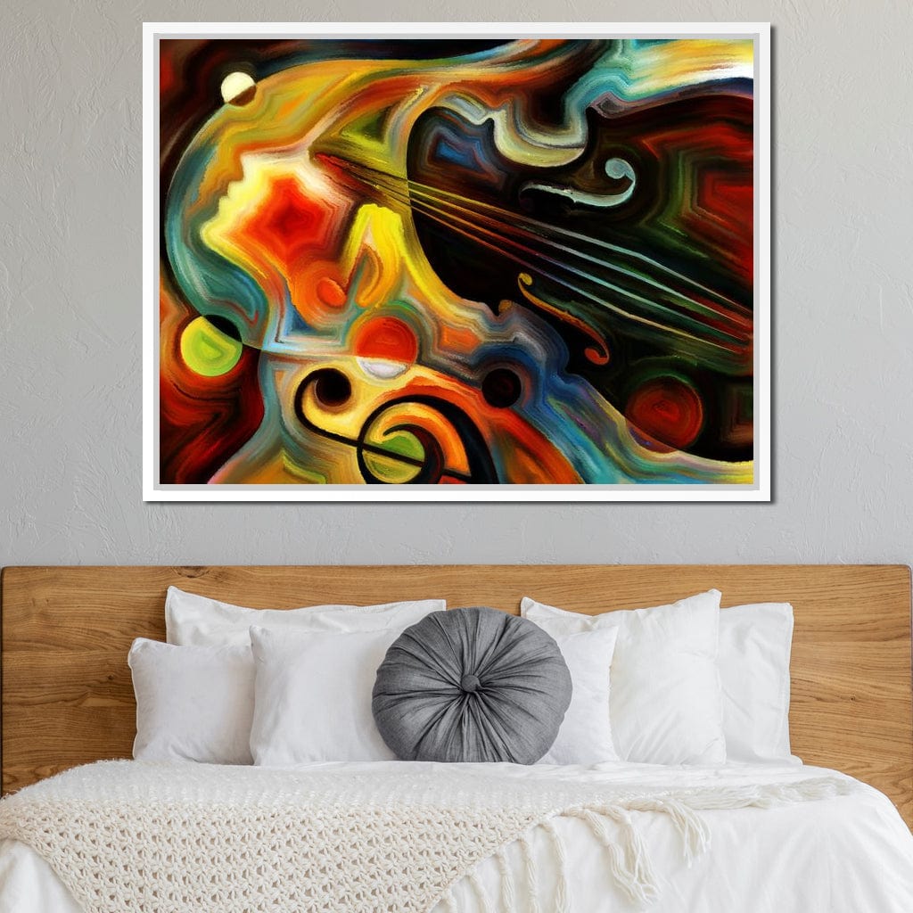 Violin Mind Canvas Wall Art