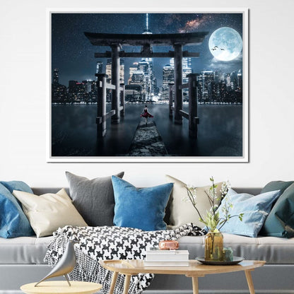 A Gate of New Hope Canvas Wall Art