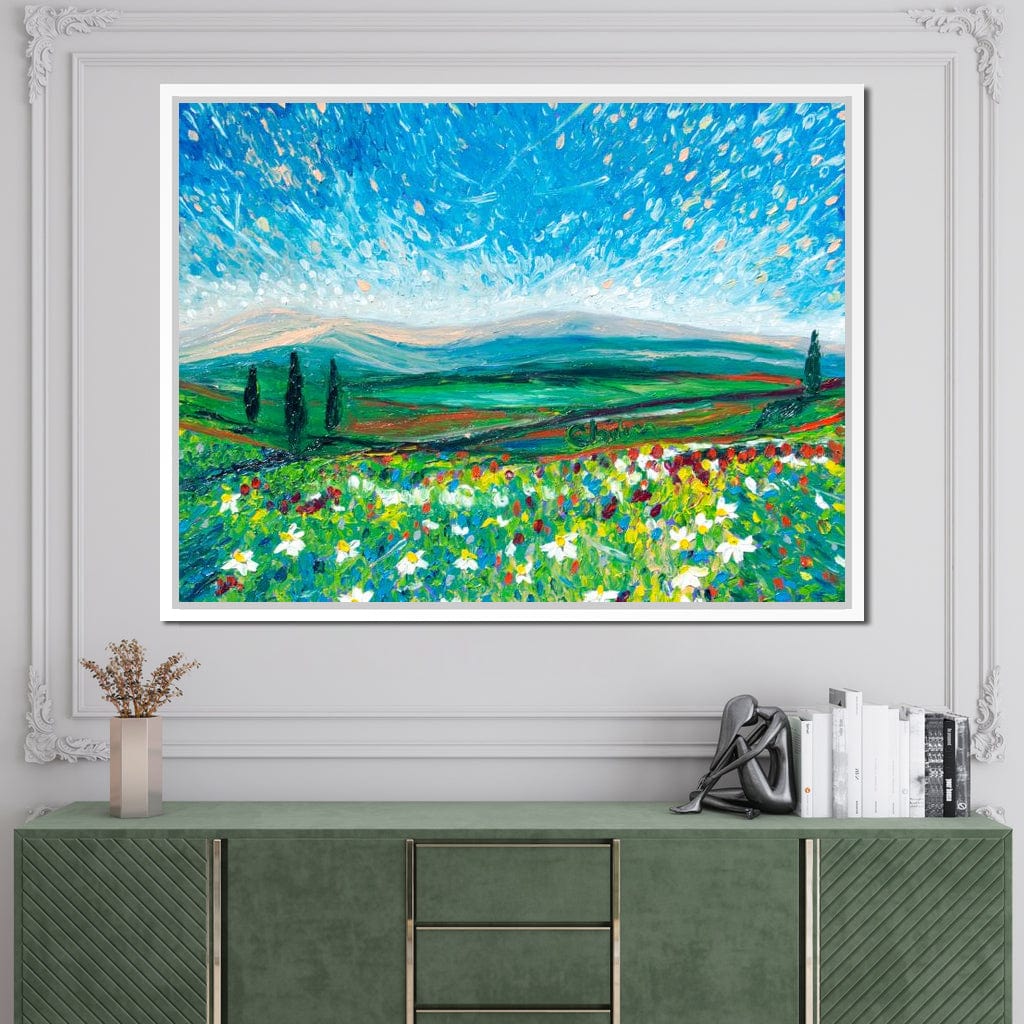 Hidden Gray Canvas Wall Art