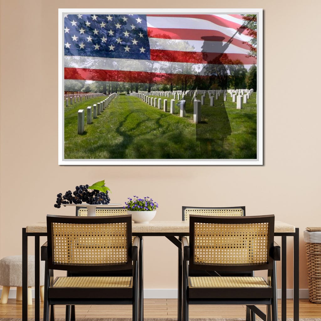 Arlington National Cemetery Canvas Wall Art