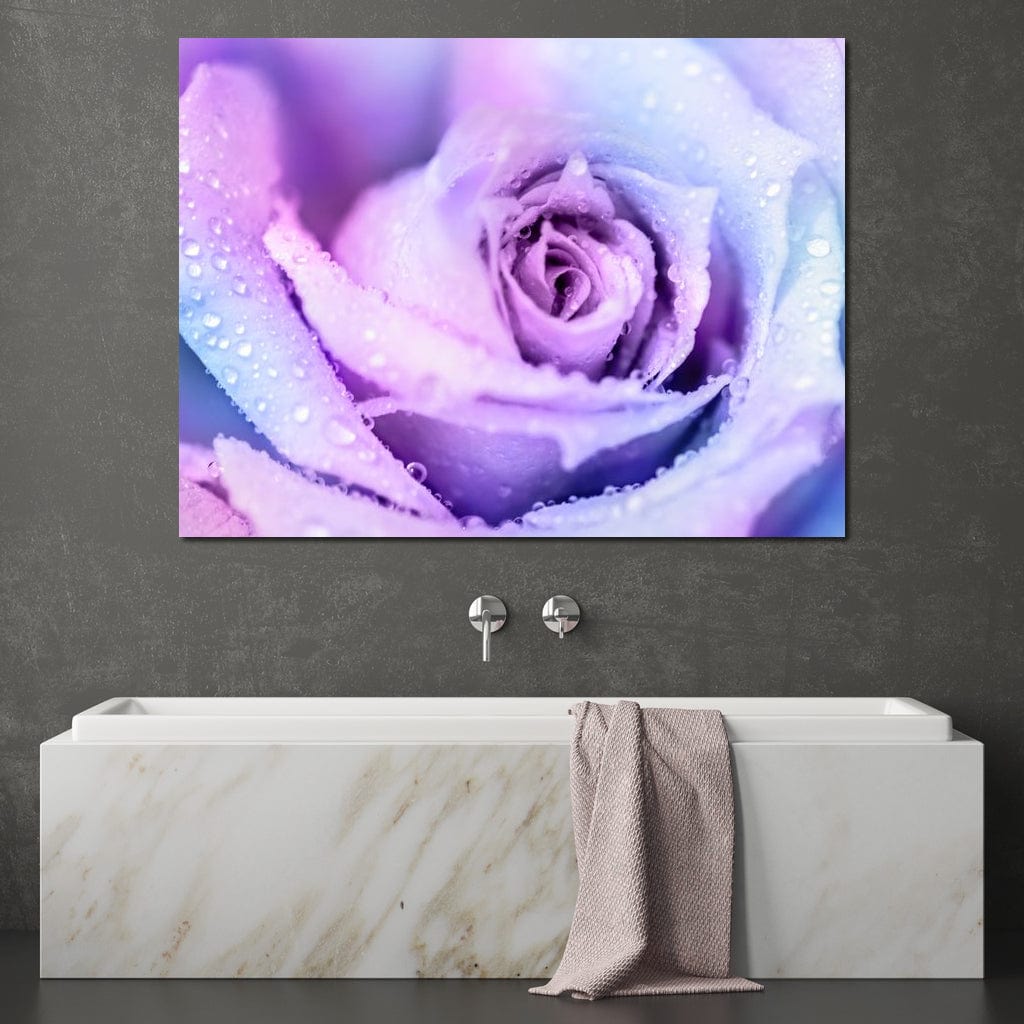 Winter Rose Canvas Wall Art