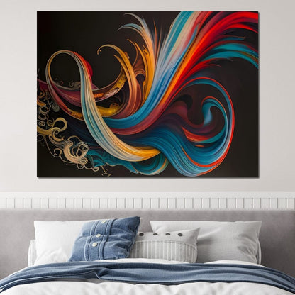 Colorful Contemporary Art 051 Canvas Wall Art