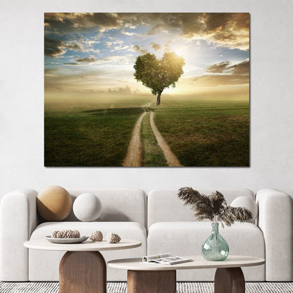 Loving Tree Canvas Wall Art
