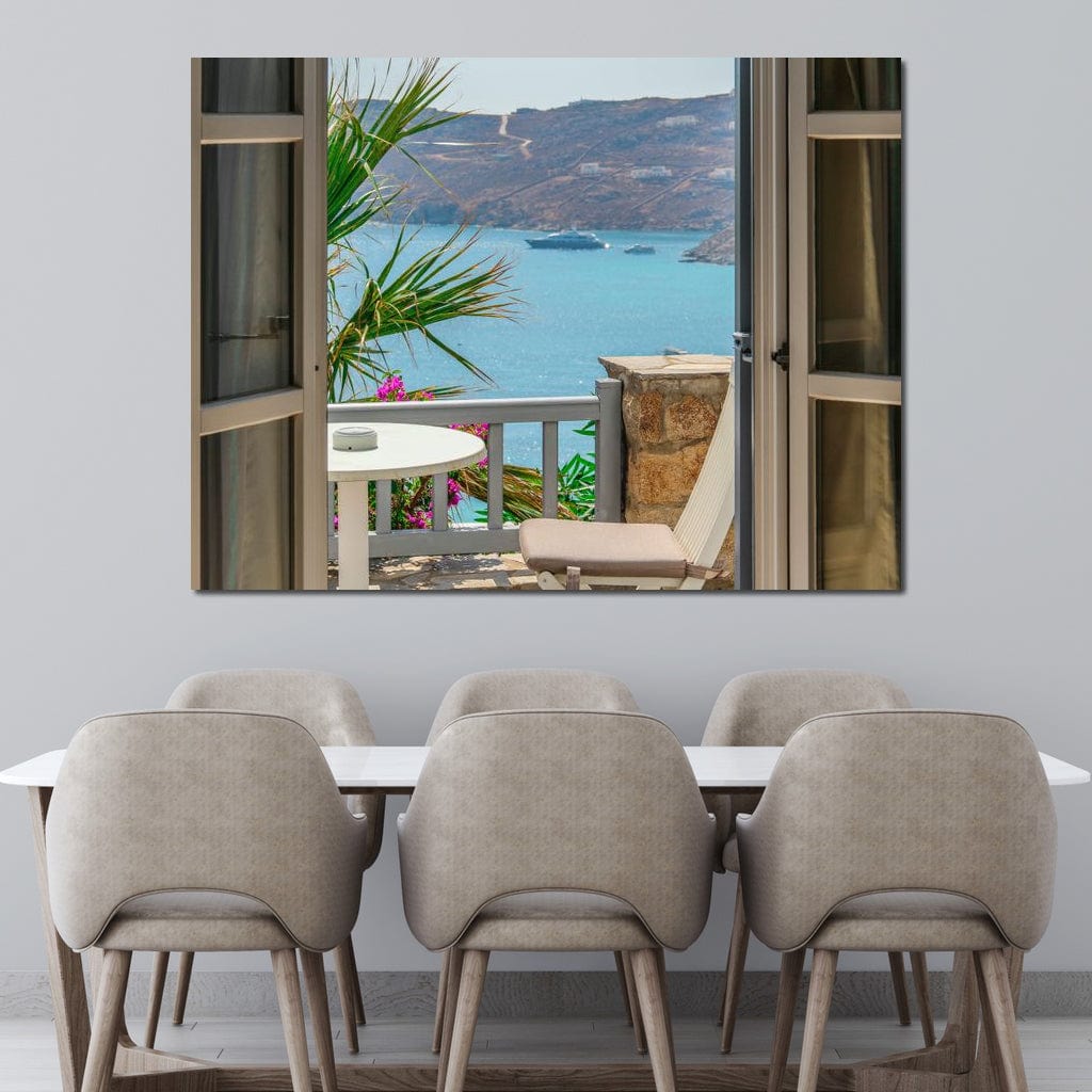 My Mykonos Canvas Wall Art