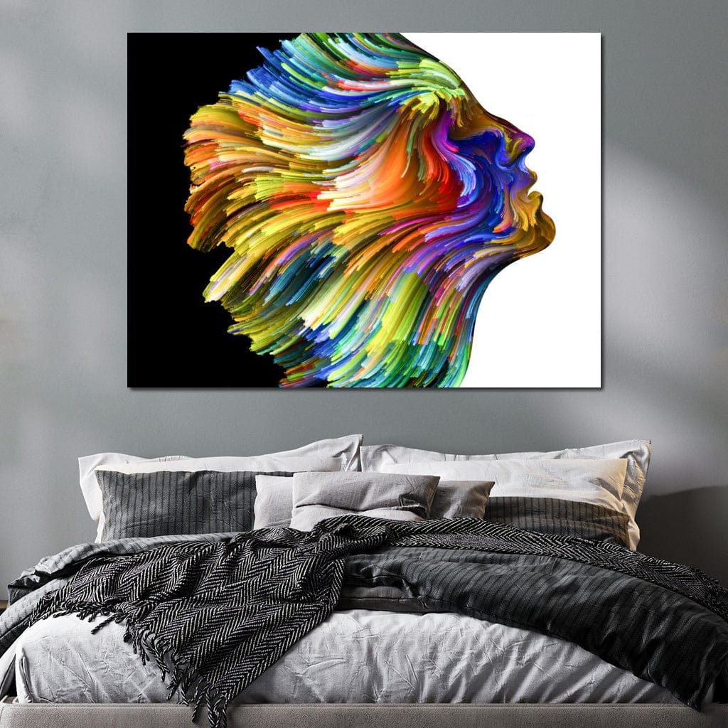 Color Imagination Canvas Wall Art