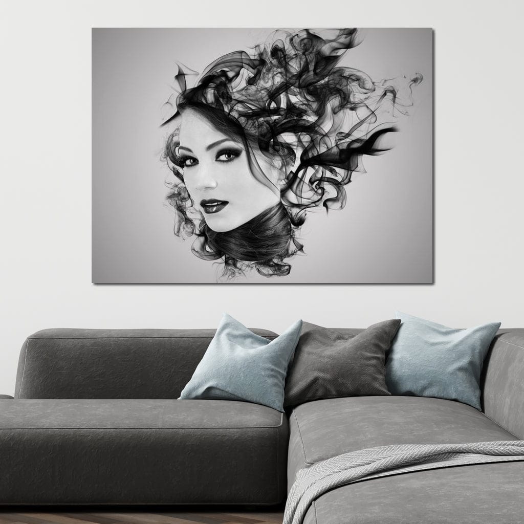 The Smoke Collection 03 Canvas Wall Art
