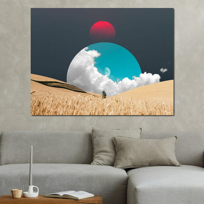Rising Sun Canvas Wall Art