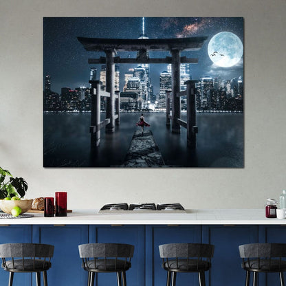 A Gate of New Hope Canvas Wall Art