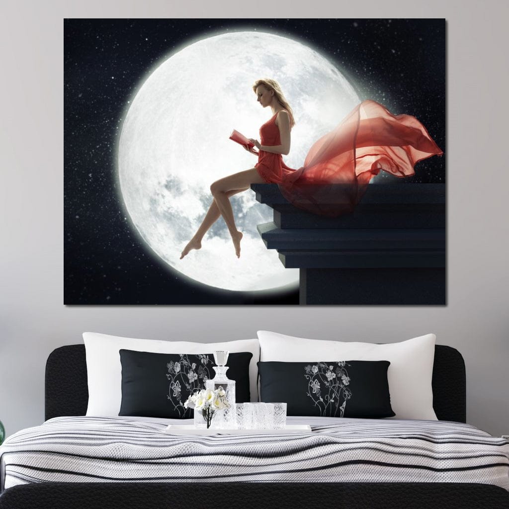 Moon Dreamer Canvas Wall Art